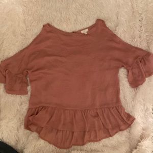 Large half sleeved blouse